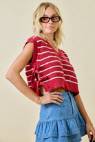 The Tailgate Top-Sweaters-Podos Boutique, a Women's Fashion Boutique Located in Calera, AL