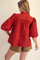 Travel The Brick Road Top-Fashion Tops-Podos Boutique, a Women's Fashion Boutique Located in Calera, AL