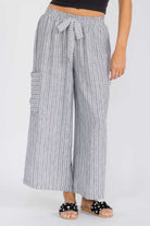 A Little Contrast Pants-Pants-Podos Boutique, a Women's Fashion Boutique Located in Calera, AL