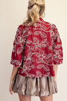 Graceful Glam Top-Fashion Tops-Podos Boutique, a Women's Fashion Boutique Located in Calera, AL