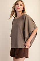 Head Over Heels Top-Fashion Tops-Podos Boutique, a Women's Fashion Boutique Located in Calera, AL
