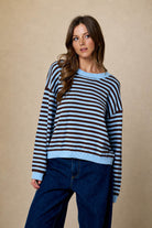 Walking Away Knit Sweater-Sweaters-Podos Boutique, a Women's Fashion Boutique Located in Calera, AL