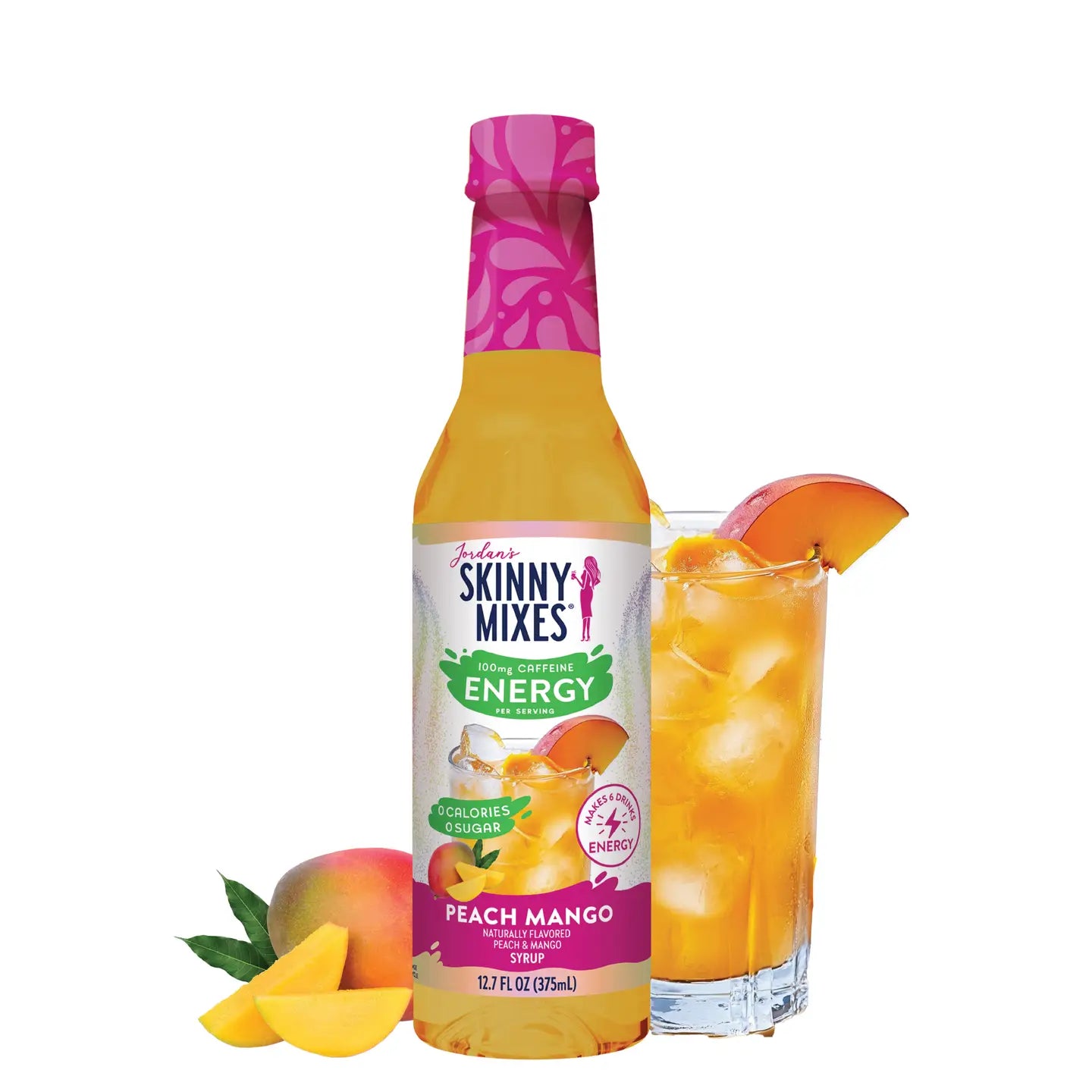 Jordan's Sugar Free Energy Syrup-food-Podos Boutique, a Women's Fashion Boutique Located in Calera, AL