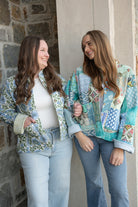 Quilted Jacket-Jackets-Podos Boutique, a Women's Fashion Boutique Located in Calera, AL