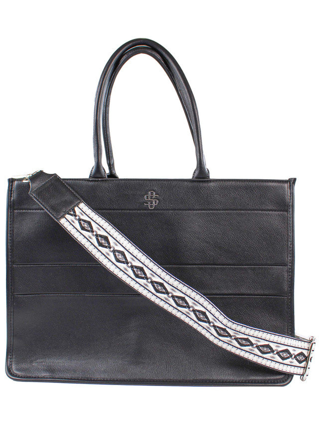 SS Leather Tote Bag-Podos Boutique, a Women's Fashion Boutique Located in Calera, AL