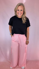 Utility Wide Leg Pant-Pants-Podos Boutique, a Women's Fashion Boutique Located in Calera, AL