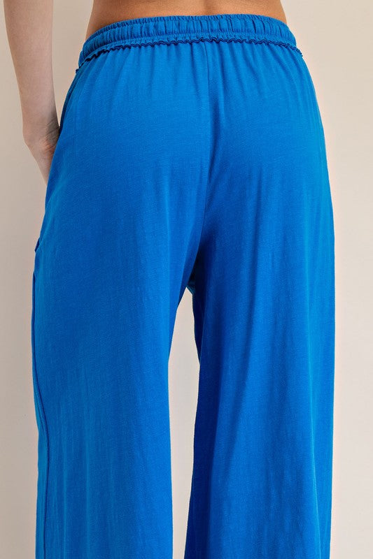Rae Mode Slub Lounge Pants-Pants-Podos Boutique, a Women's Fashion Boutique Located in Calera, AL