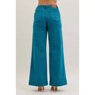 Judy Blue MR Utility Wide - Teal-Jeans-Podos Boutique, a Women's Fashion Boutique Located in Calera, AL