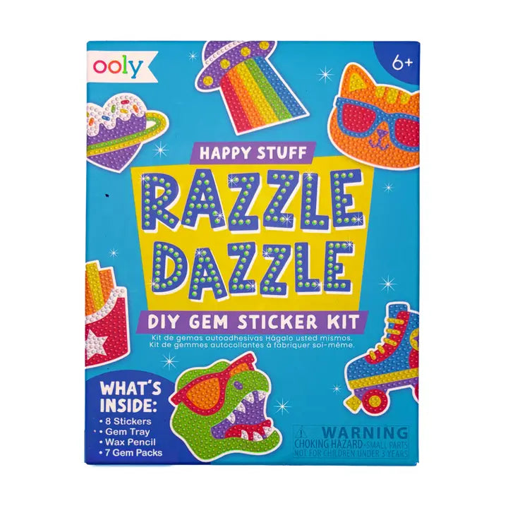 Mini Razzle Dazzle DIY Gem Sticker Kit-Toy-Podos Boutique, a Women's Fashion Boutique Located in Calera, AL