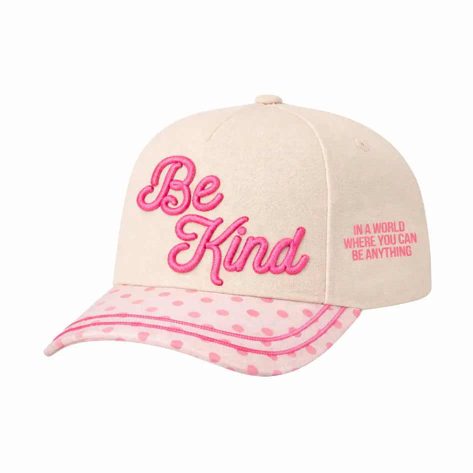 Be Kind Embroidery Hat-Hats-Podos Boutique, a Women's Fashion Boutique Located in Calera, AL