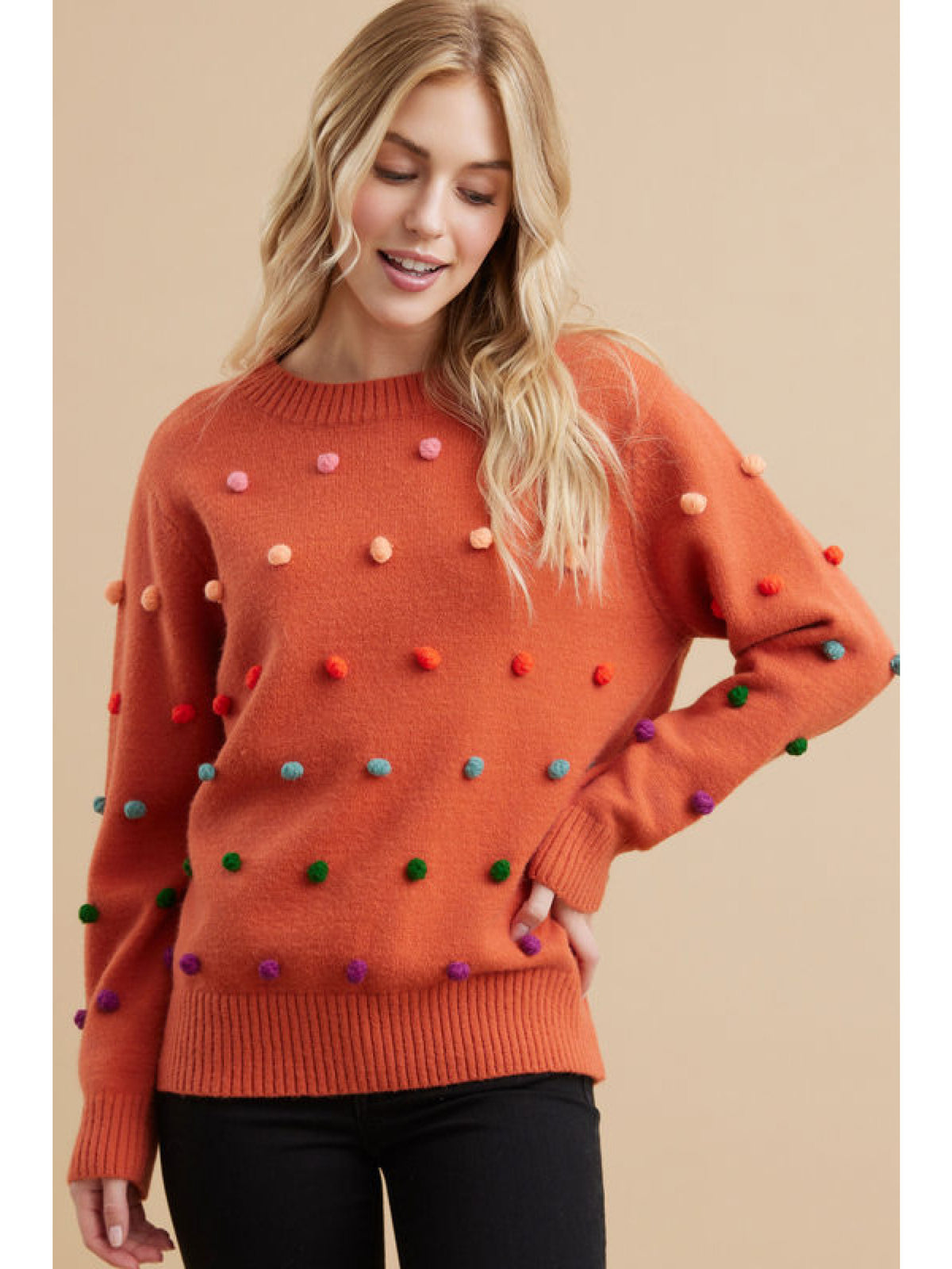 Cindy Sweater-Apparel & Accessories-Podos Boutique, a Women's Fashion Boutique Located in Calera, AL