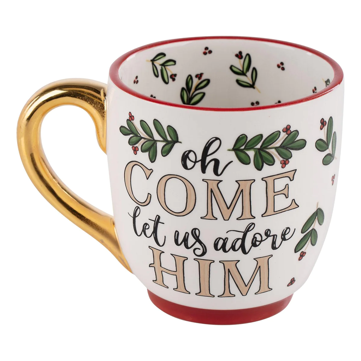 Christmas Mug-Drinkware-Podos Boutique, a Women's Fashion Boutique Located in Calera, AL