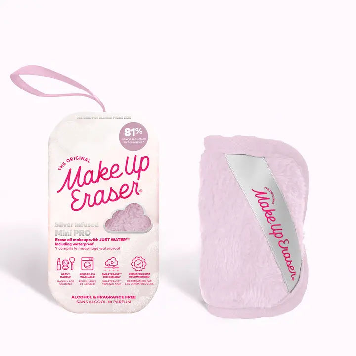 Silver Infused Mini Pro MakeUp Eraser-Beauty & Bath-Podos Boutique, a Women's Fashion Boutique Located in Calera, AL