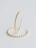 MM Large Hoop Earrings-Podos Boutique, a Women's Fashion Boutique Located in Calera, AL