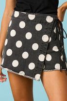 Seeing Spots Skort-skort-Podos Boutique, a Women's Fashion Boutique Located in Calera, AL
