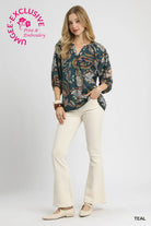 One Of A Kind Top-Fashion Tops-Podos Boutique, a Women's Fashion Boutique Located in Calera, AL