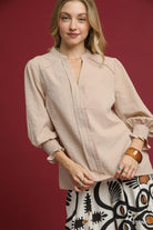 No Stone Left Unturned Top-Fashion Tops-Podos Boutique, a Women's Fashion Boutique Located in Calera, AL