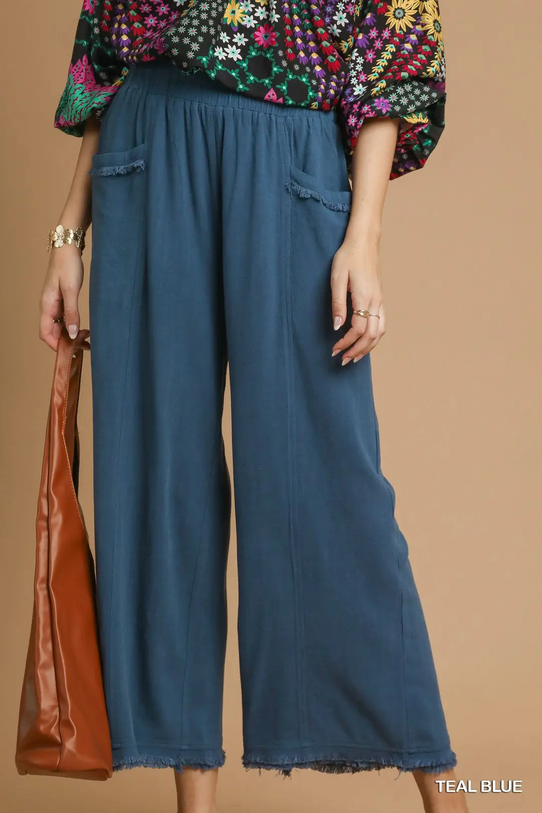 Umgee's Palazzo Pants-Pants-Podos Boutique, a Women's Fashion Boutique Located in Calera, AL