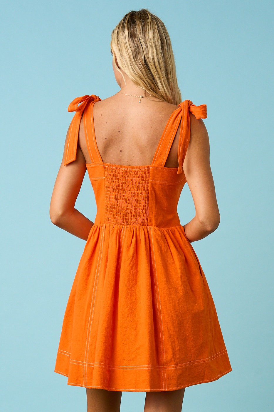 Perfect Game Day Dress-Short Dresses-Podos Boutique, a Women's Fashion Boutique Located in Calera, AL