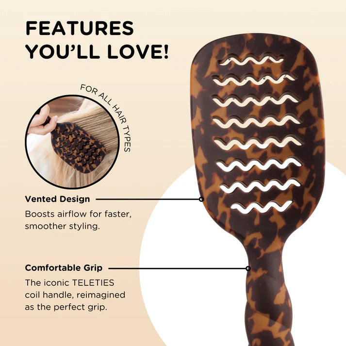 Vented Hair Brush - Full Size-Hair Accessories-Podos Boutique, a Women's Fashion Boutique Located in Calera, AL