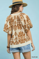 Welcoming Spring Top-Fashion Tops-Podos Boutique, a Women's Fashion Boutique Located in Calera, AL