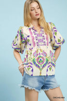 Uniquely Beautiful Top-Fashion Tops-Podos Boutique, a Women's Fashion Boutique Located in Calera, AL