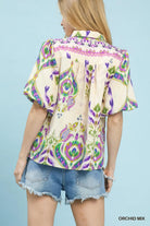 Uniquely Beautiful Top-Fashion Tops-Podos Boutique, a Women's Fashion Boutique Located in Calera, AL