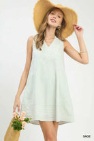 Sunday Stripes Dress-Short Dresses-Podos Boutique, a Women's Fashion Boutique Located in Calera, AL