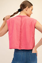 Rae Mode Sleeveless Tank-Tank Tops-Podos Boutique, a Women's Fashion Boutique Located in Calera, AL
