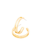 MM Golden Hour Medium Hoops-Jewelry-Podos Boutique, a Women's Fashion Boutique Located in Calera, AL