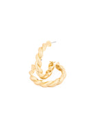 MM Golden Hour Medium Hoops-Jewelry-Podos Boutique, a Women's Fashion Boutique Located in Calera, AL