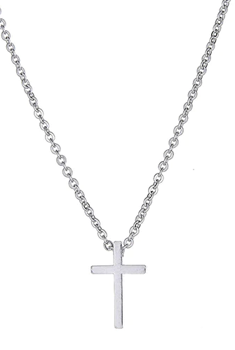 Maya Cross Necklace-Necklaces-Podos Boutique, a Women's Fashion Boutique Located in Calera, AL