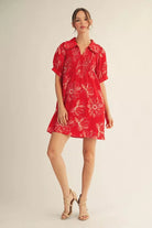 Be Bold Dress-Short Dresses-Podos Boutique, a Women's Fashion Boutique Located in Calera, AL