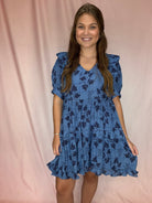 Always Charming Dress-Short Dresses-Podos Boutique, a Women's Fashion Boutique Located in Calera, AL