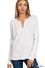 Claire Top-Long Sleeves-Podos Boutique, a Women's Fashion Boutique Located in Calera, AL