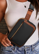 Leather Crossbody Bag-Bags-Podos Boutique, a Women's Fashion Boutique Located in Calera, AL