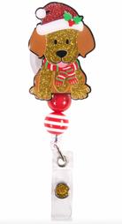 SS Holiday Badge Reel-Badge Reels-Podos Boutique, a Women's Fashion Boutique Located in Calera, AL
