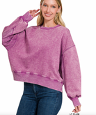 Oaklyn Sweatshirt-Sweaters-Podos Boutique, a Women's Fashion Boutique Located in Calera, AL