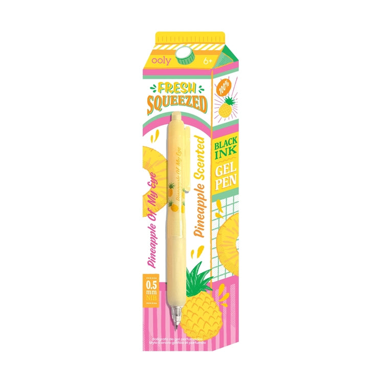Fresh Squeezed Black Ink Scented Gel Pens-Stationary-Podos Boutique, a Women's Fashion Boutique Located in Calera, AL