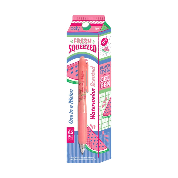 Fresh Squeezed Black Ink Scented Gel Pens-Stationary-Podos Boutique, a Women's Fashion Boutique Located in Calera, AL