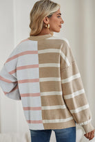 Stripes Are A Neutral Sweatshirt-Podos Boutique, a Women's Fashion Boutique Located in Calera, AL