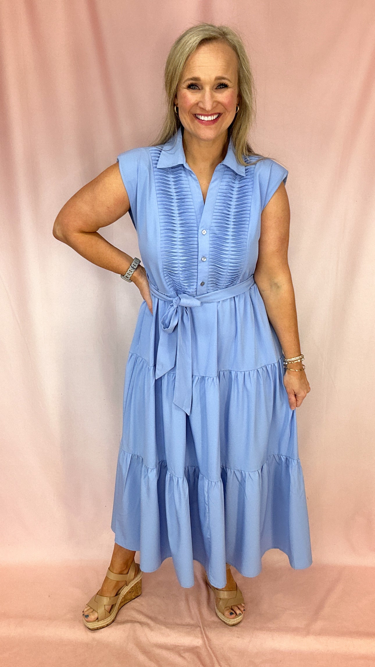 Chambray Perfection-Podos Boutique, a Women's Fashion Boutique Located in Calera, AL