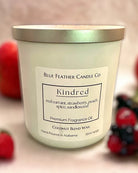 Blue Feather Candle-Candles-Podos Boutique, a Women's Fashion Boutique Located in Calera, AL