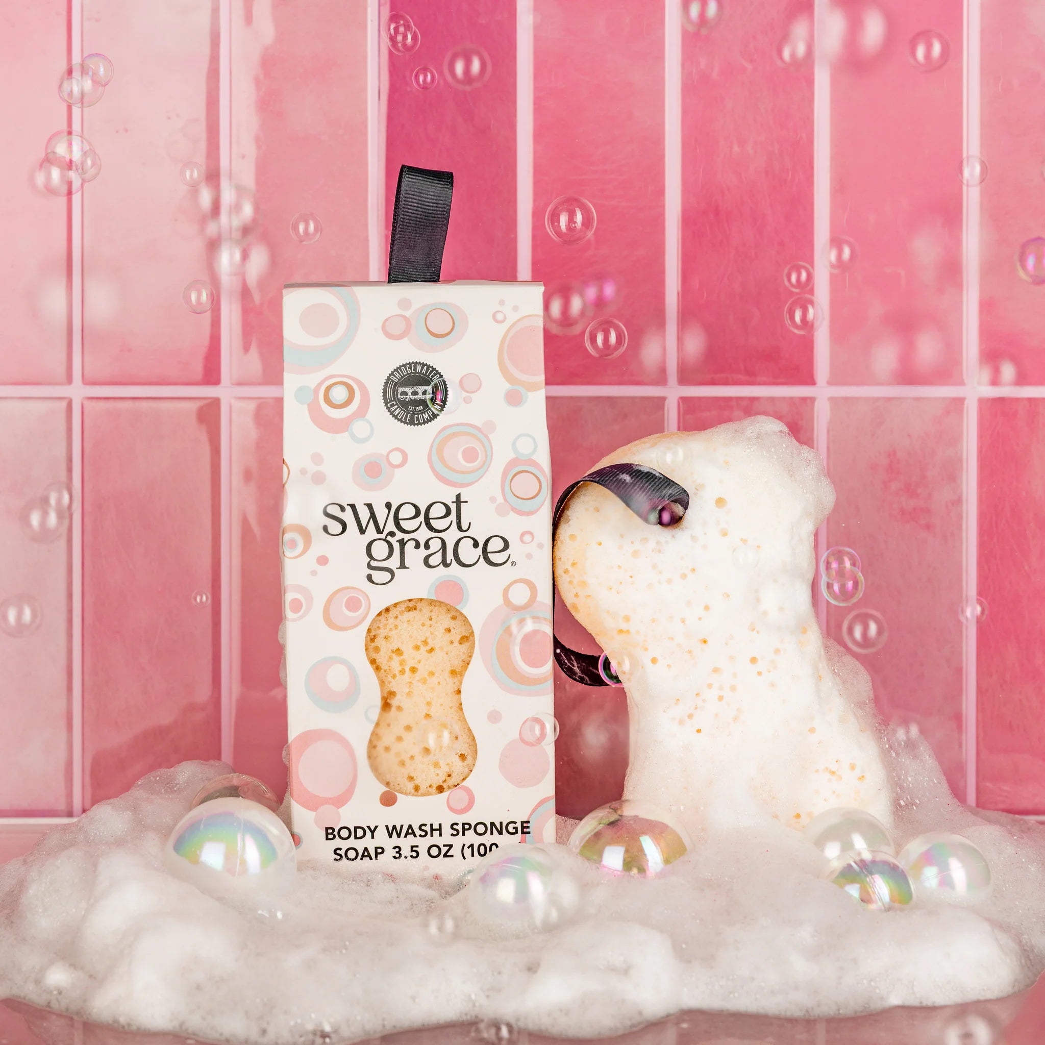Sweet Grace Body Wash Sponge-Beauty & Bath-Podos Boutique, a Women's Fashion Boutique Located in Calera, AL