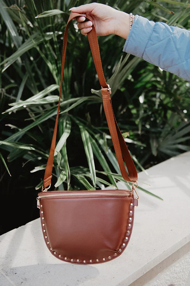 Favorite Studded Crossbody-Bags-Podos Boutique, a Women's Fashion Boutique Located in Calera, AL
