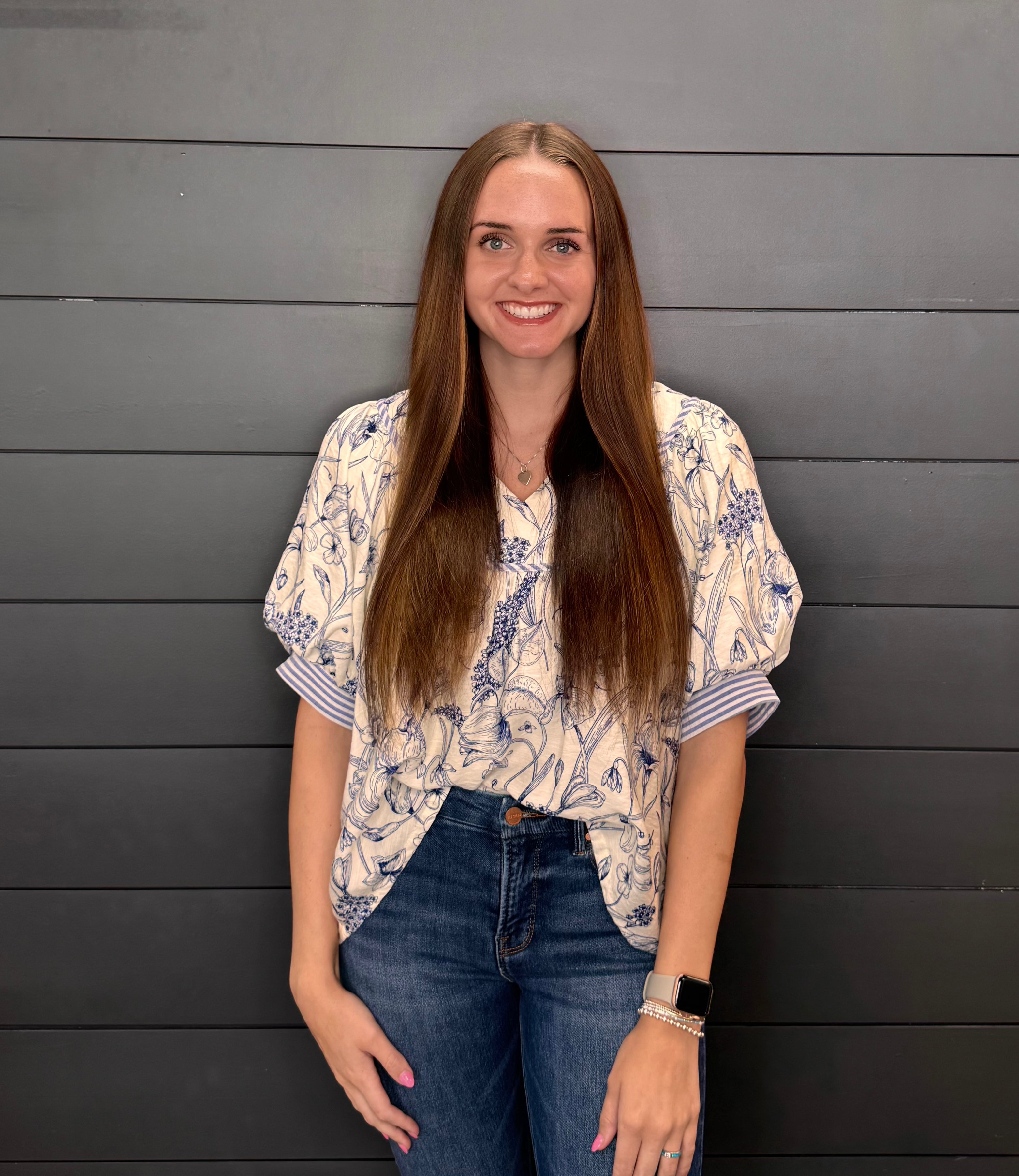 In Full Bloom Top-Fashion Tops-Podos Boutique, a Women's Fashion Boutique Located in Calera, AL