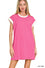 Stripes Everywhere Dress-Short Dresses-Podos Boutique, a Women's Fashion Boutique Located in Calera, AL