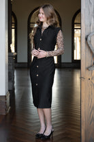 Making A Statement Dress-Midi Dresses-Podos Boutique, a Women's Fashion Boutique Located in Calera, AL