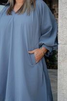 "Steel" Your Heart Dress-Short Dresses-Podos Boutique, a Women's Fashion Boutique Located in Calera, AL