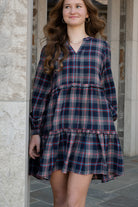 Check It Out Dress-Short Dresses-Podos Boutique, a Women's Fashion Boutique Located in Calera, AL